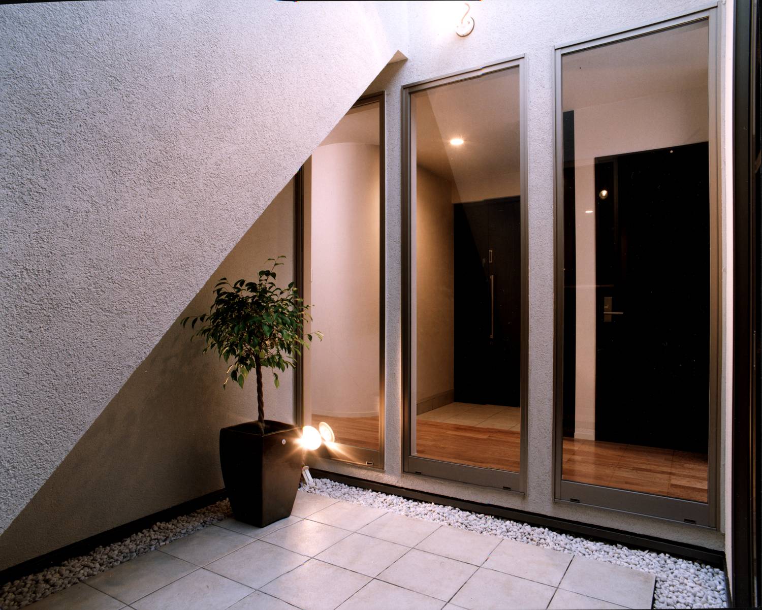 注文住宅・デザイン住宅建築実例_中庭