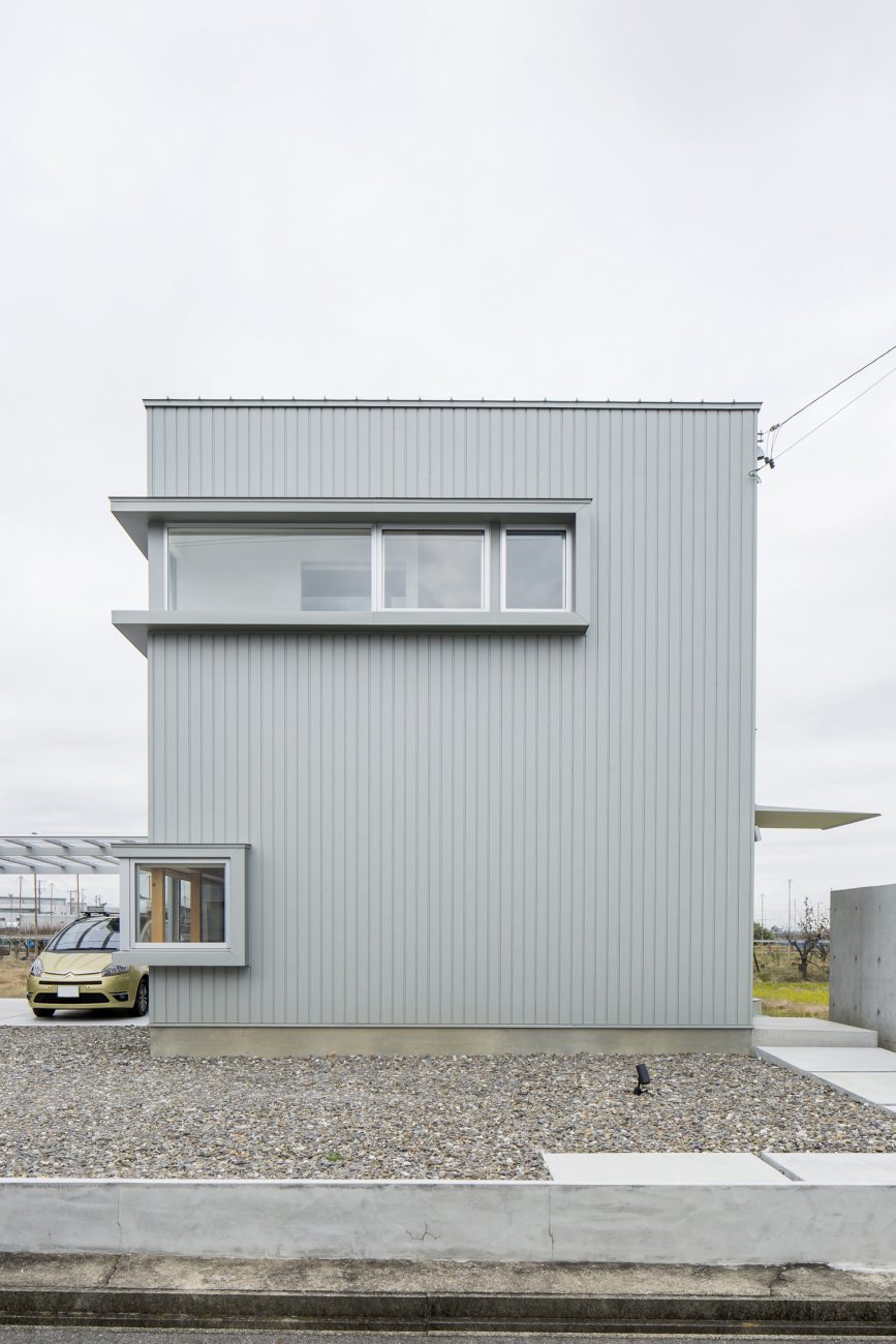 注文住宅『CASE636 cube+』の建築実例・施⼯例の写真・建物外観全体 注文住宅・デザイン住宅建築実例_『CASE636 cube+』_外観