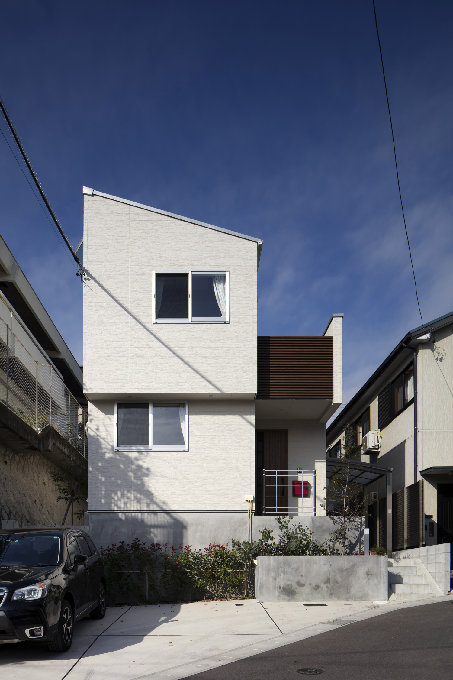 注文住宅『CASE640 nature』の建築実例・施⼯例の写真・建物外観全体 注文住宅・デザイン住宅建築実例_『CASE640 nature』_外観