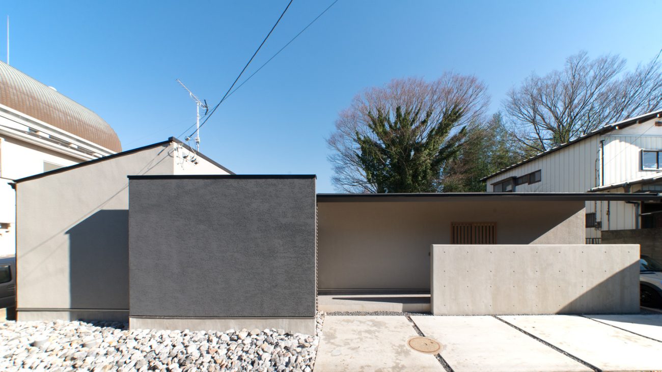 注文住宅『CASE649 光の通り道』の建築実例・施⼯例の写真・建物外観全体 注文住宅・デザイン住宅建築実例_『CASE649 光の通り道』_外観