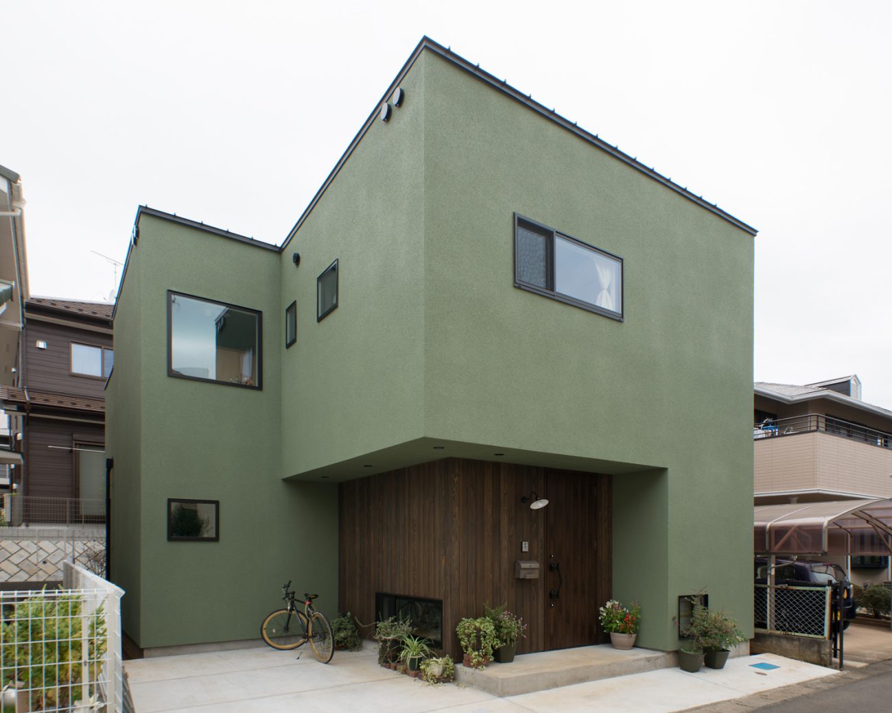 注文住宅・デザイン住宅建築実例_外観 注文住宅・デザイン住宅建築実例_『CASE478 箱舟』_外観