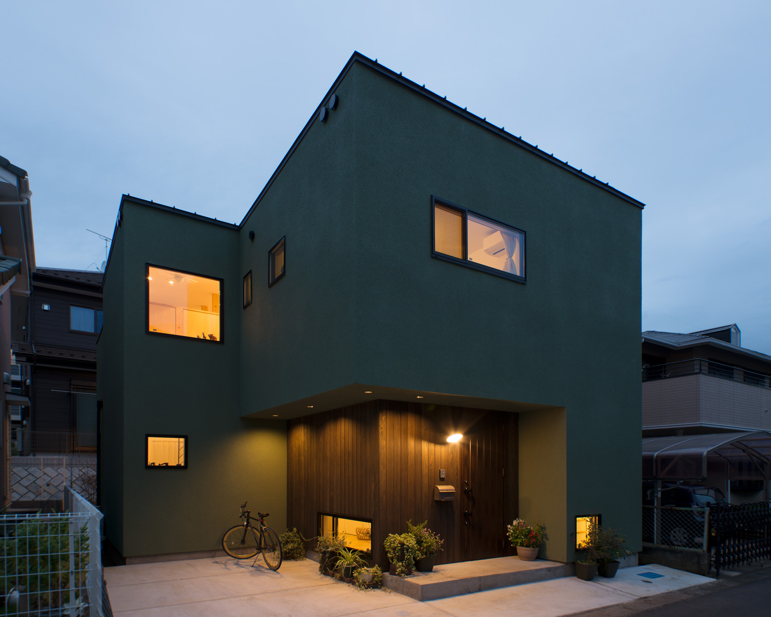 注文住宅・デザイン住宅建築実例_外観 注文住宅・デザイン住宅建築実例_『CASE478 箱舟』_外観