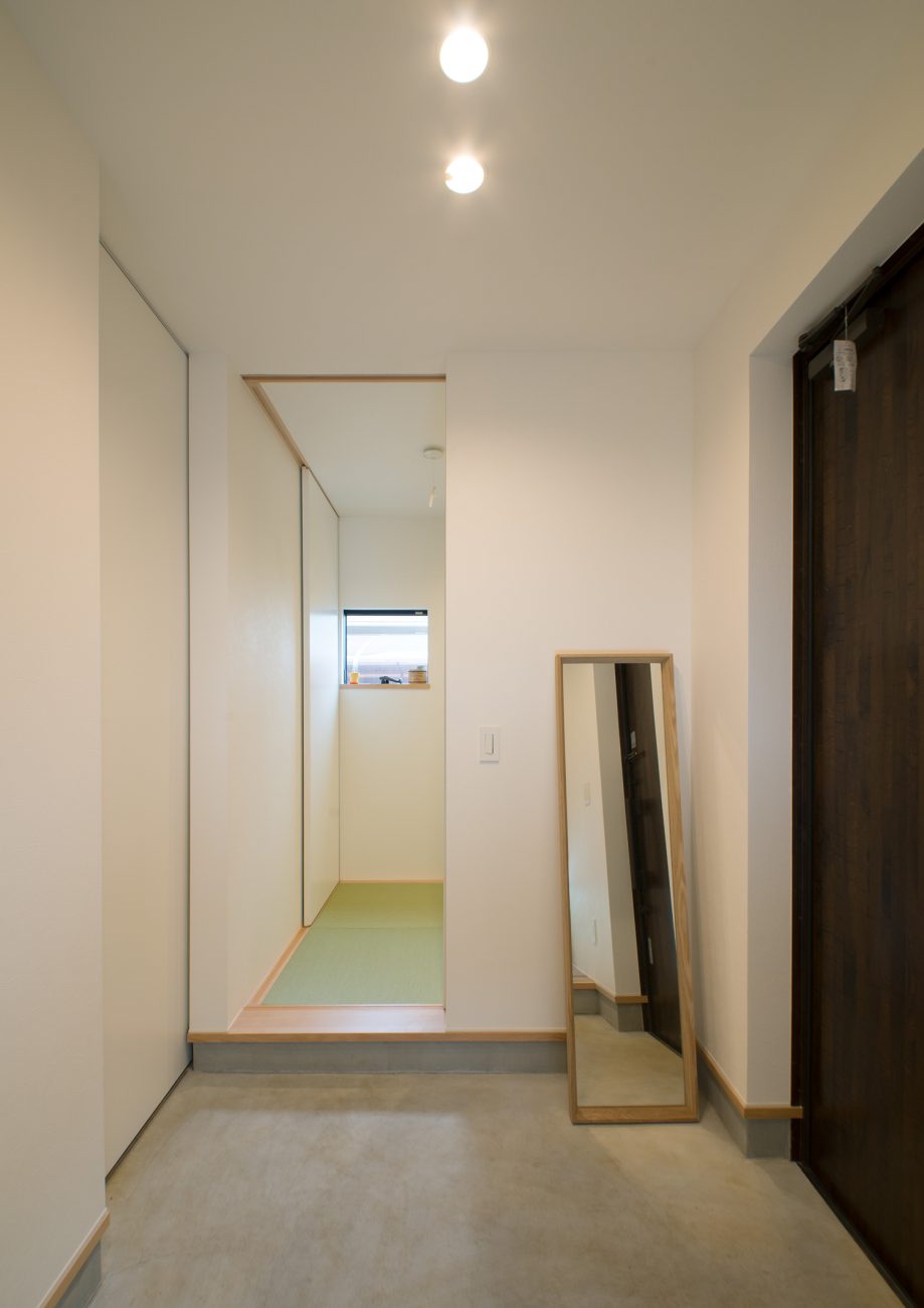 注文住宅・デザイン住宅建築実例_玄関 注文住宅・デザイン住宅建築実例_『CASE478 箱舟』_玄関