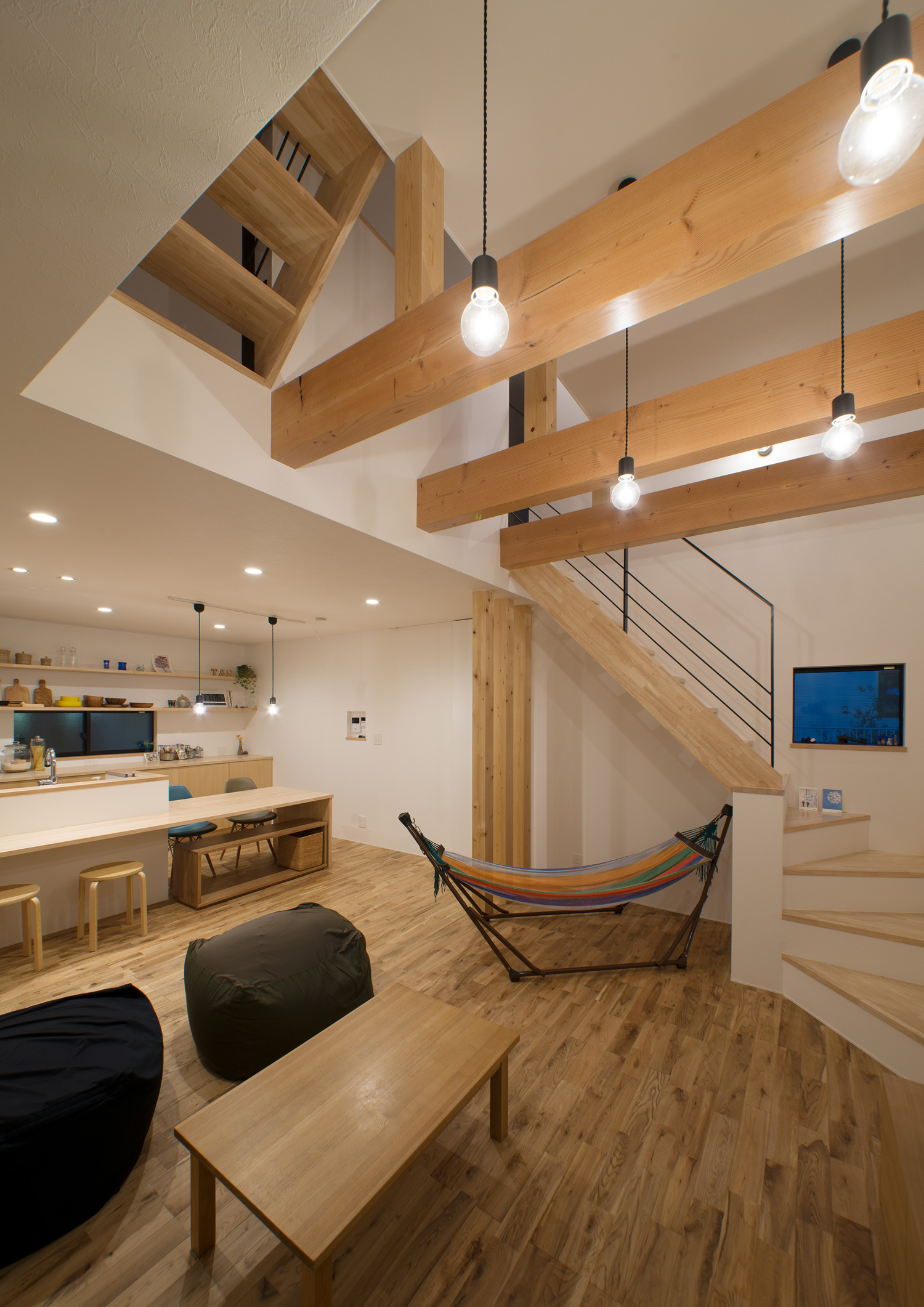 注文住宅・デザイン住宅建築実例_LDK 注文住宅・デザイン住宅建築実例_『CASE478 箱舟』_LDK