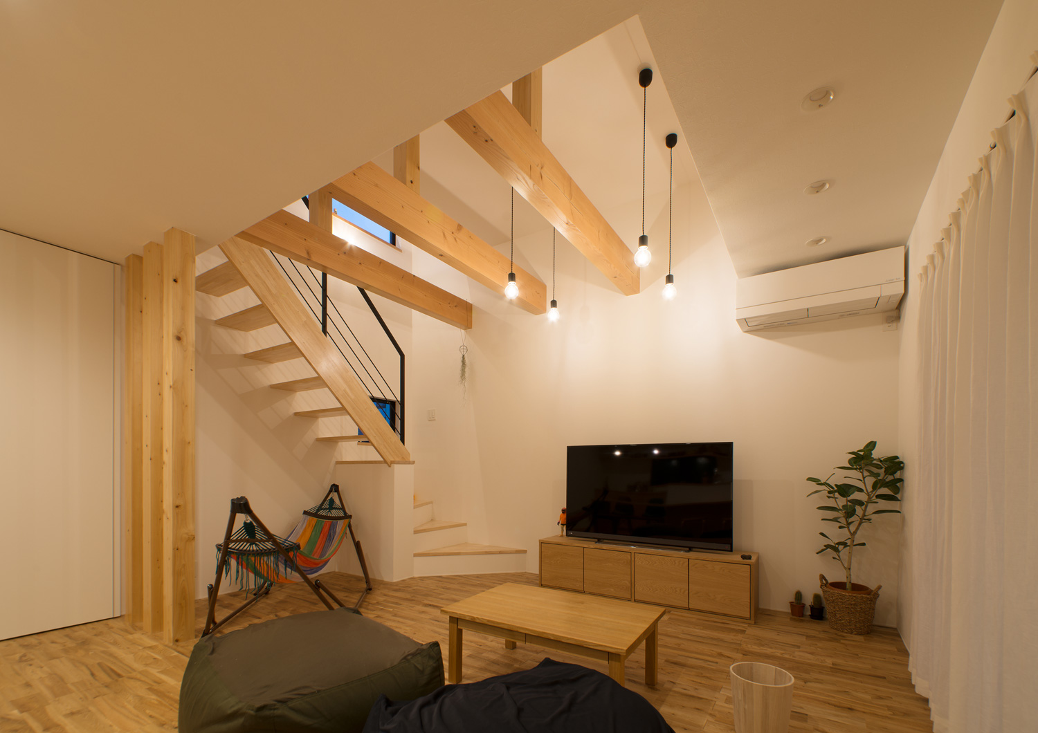 注文住宅・デザイン住宅建築実例_LDK 注文住宅・デザイン住宅建築実例_『CASE478 箱舟』_LDK