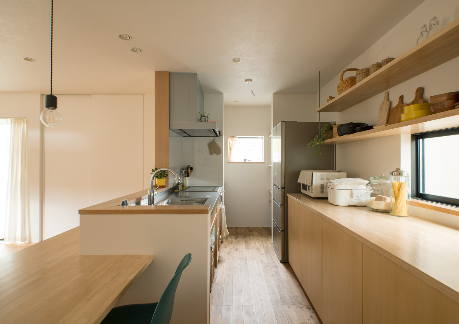 注文住宅・デザイン住宅建築実例_LDK 注文住宅・デザイン住宅建築実例_『CASE478 箱舟』_キッチン