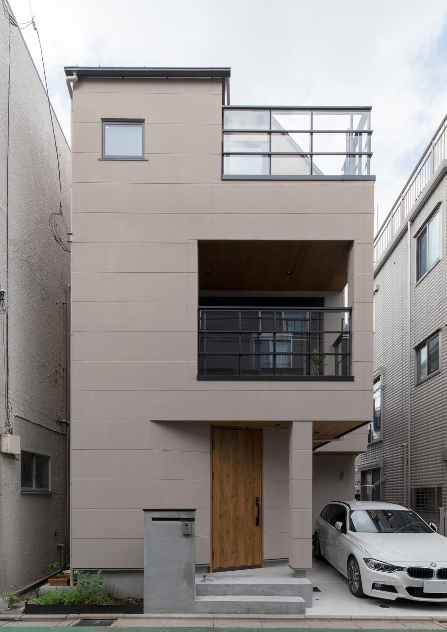 注文住宅『CASE651 New_tral House』の建築実例・建物外観全体 注文住宅・デザイン住宅建築実例_『CASE651 New_tral House』_外観