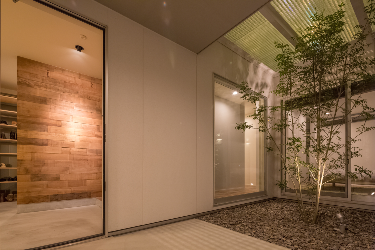 注文住宅・デザイン住宅建築実例_中庭