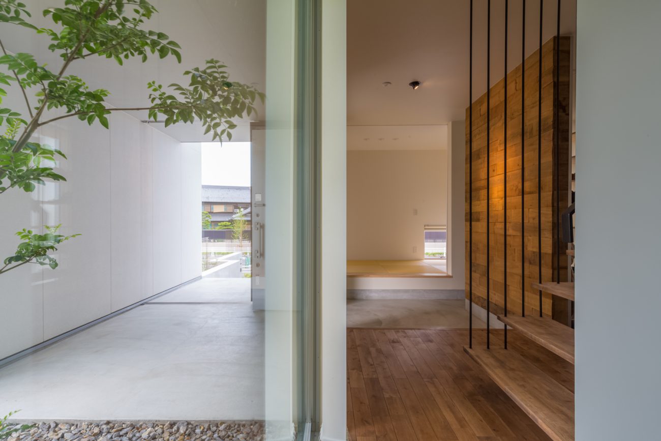 注文住宅・デザイン住宅建築実例_玄関