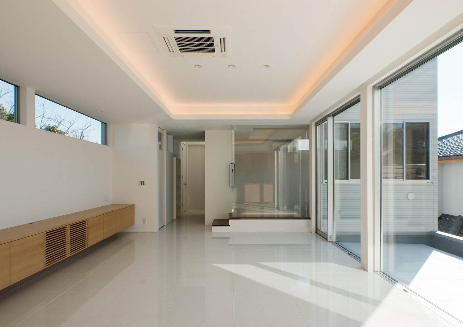 注文住宅・デザイン住宅建築実例_LDK 注文住宅・デザイン住宅建築実例_『CASE574 TRANQUIL- HOUSE』_LDK