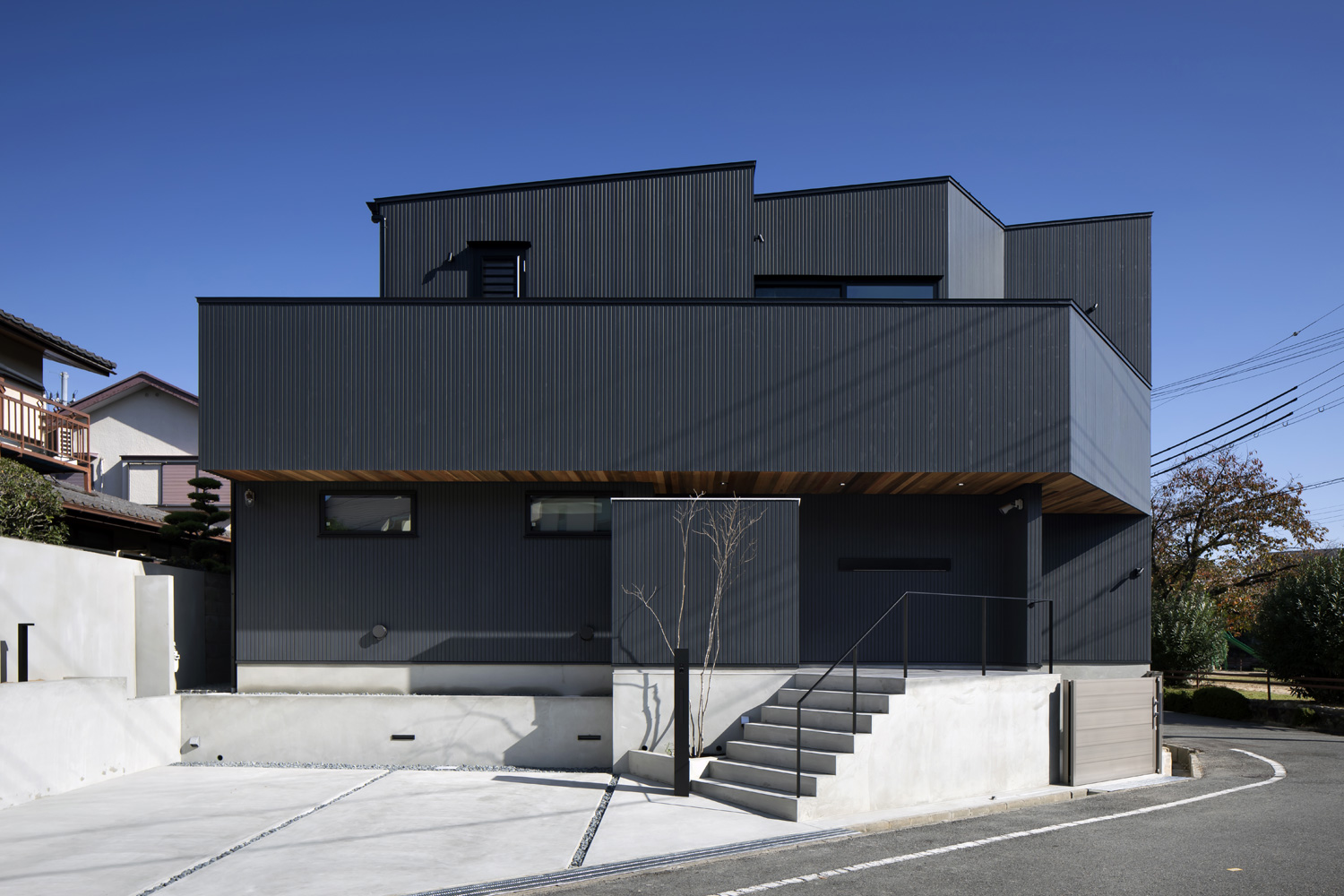 注文住宅『CASE657 La scene』の建築実例・建物外観全体 注文住宅・デザイン住宅建築実例_『CASE657 La scene』_外観