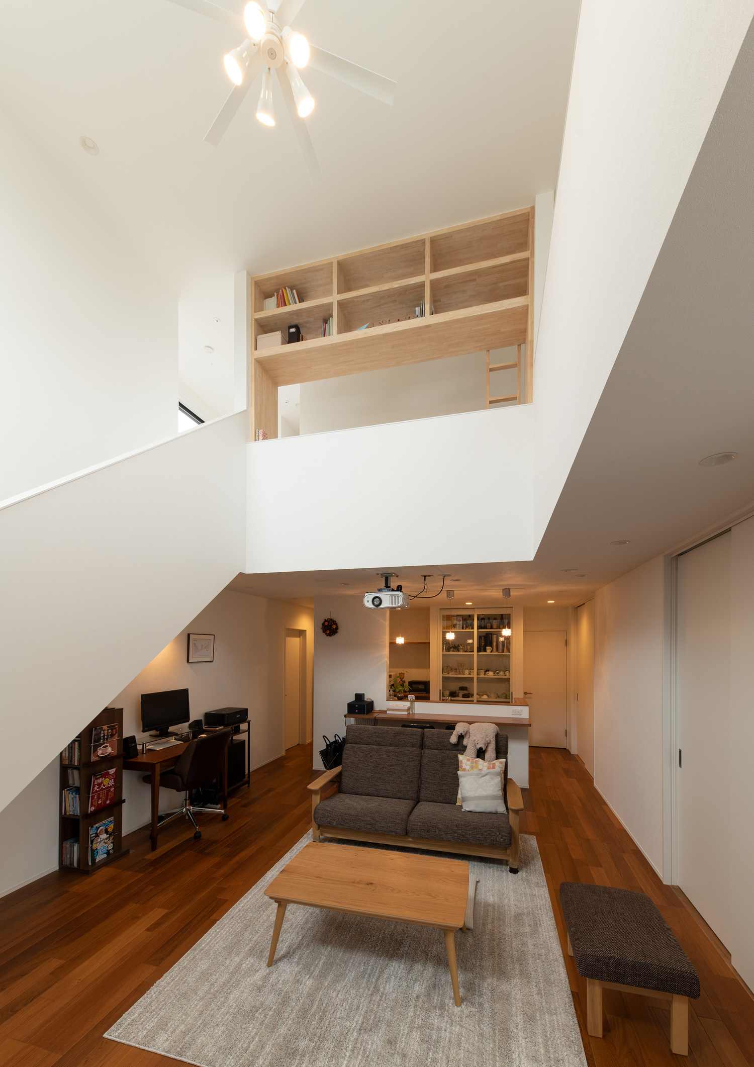 家全体でホームシアターを楽しめる空間