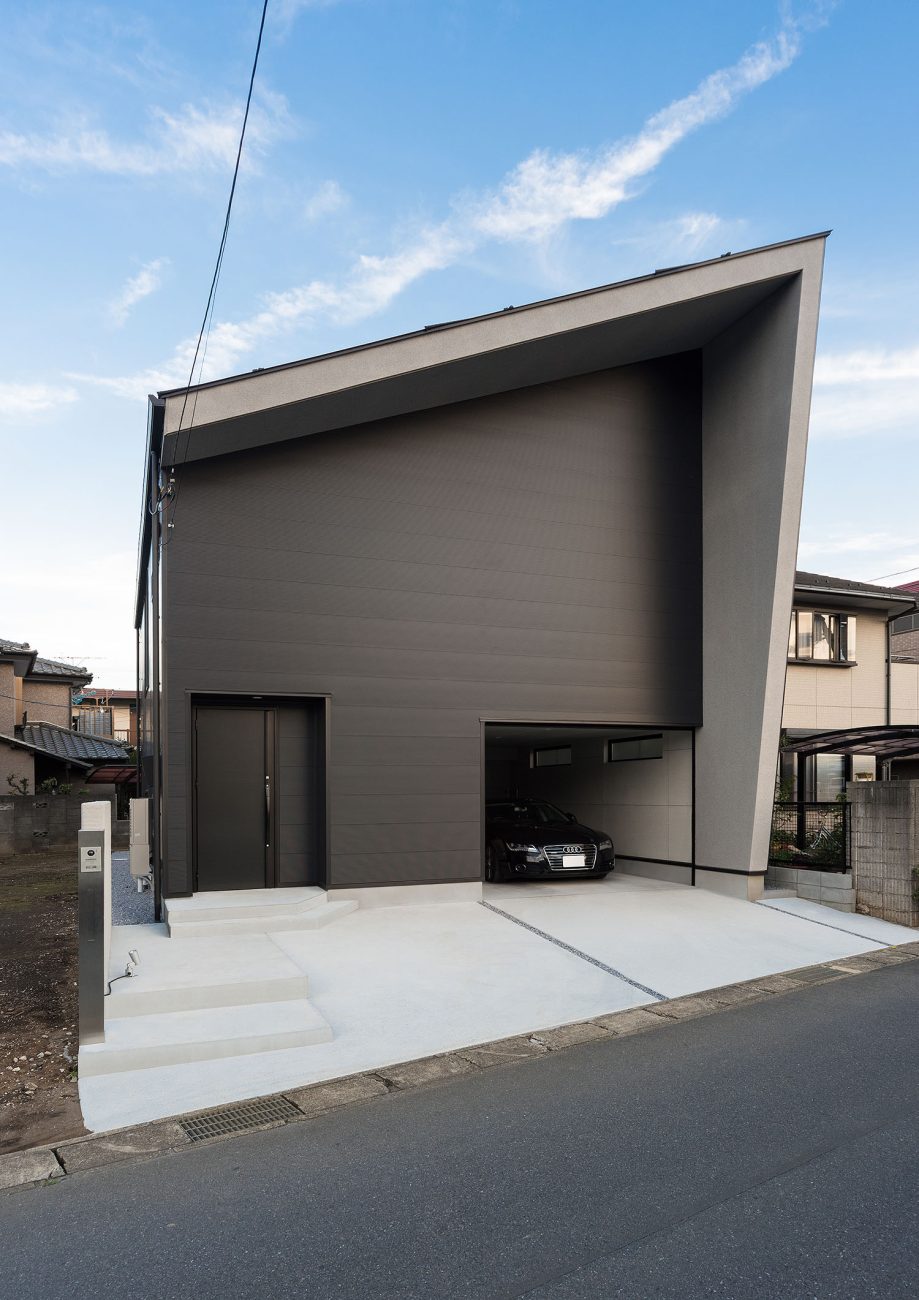 注文住宅『CASE667 コントラスト』の建築実例・建物外観全体 注文住宅・デザイン住宅建築実例_『CASE667 コントラスト』_外観