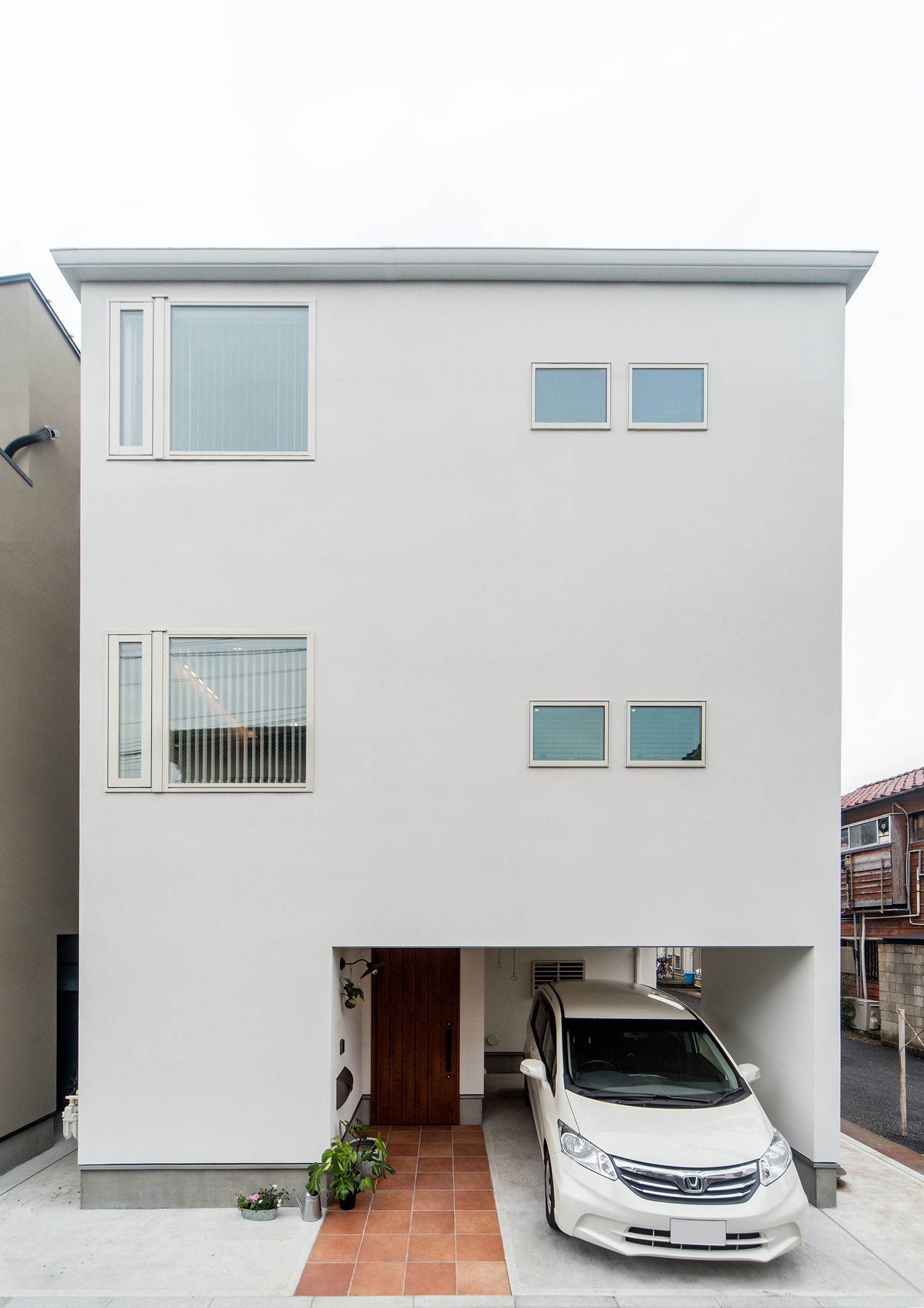 注文住宅『CASE674 Gardenのある家』の建築実例・建物外観全体 注文住宅・デザイン住宅建築実例_『CASE674 Gardenのある家』_外観