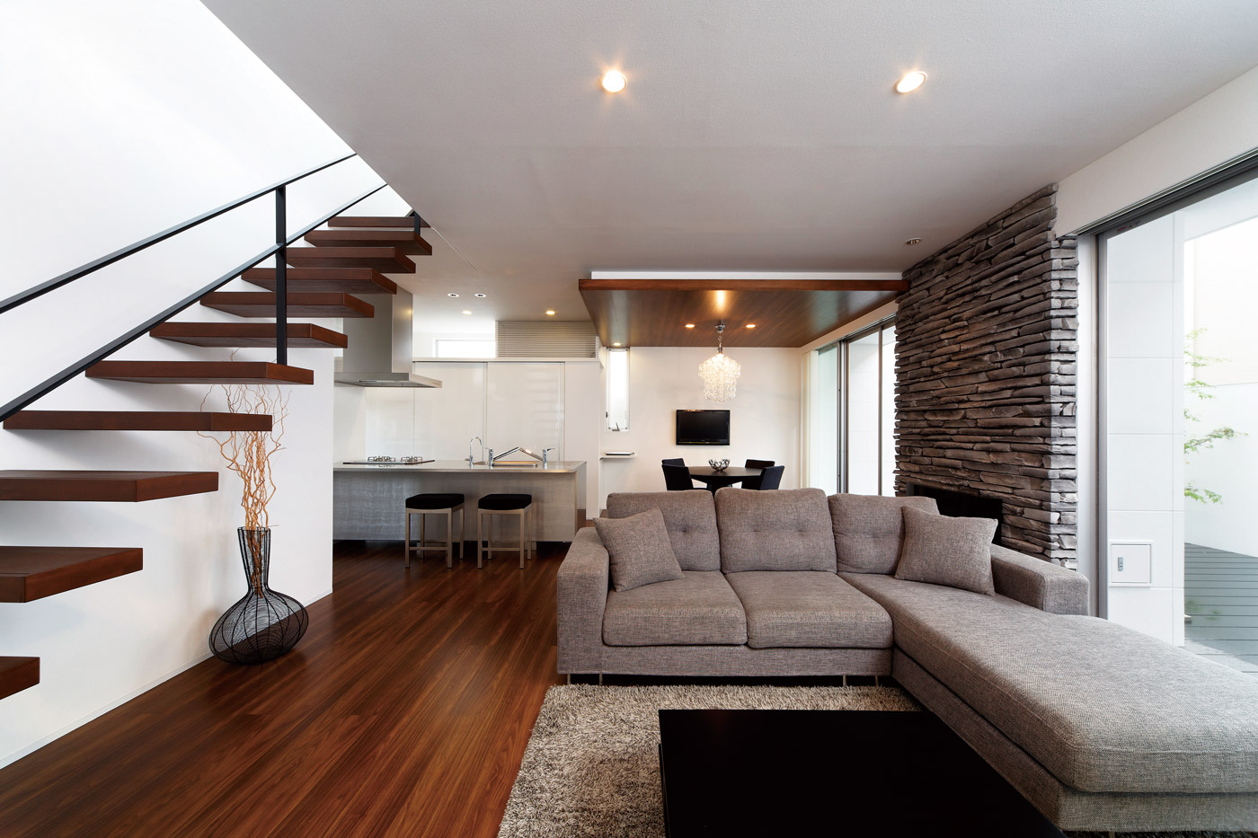 注文住宅・デザイン住宅建築実例_LDK