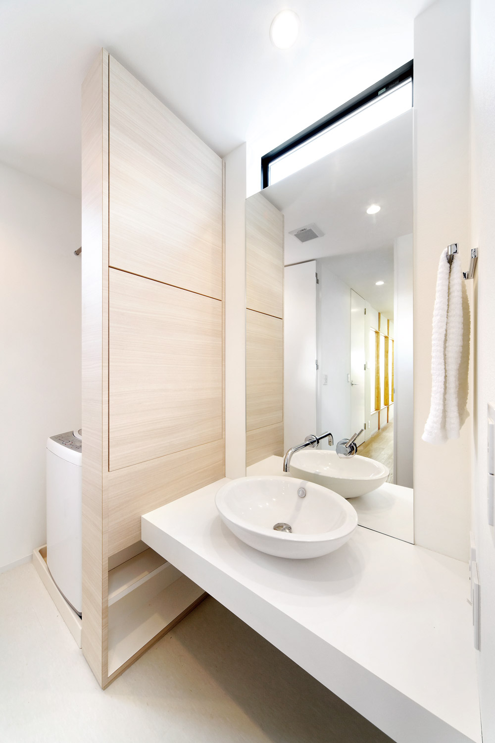 注文住宅・デザイン住宅建築実例_浴室・洗面所