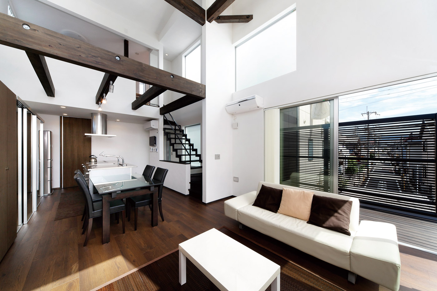 注文住宅・デザイン住宅建築実例_LDK