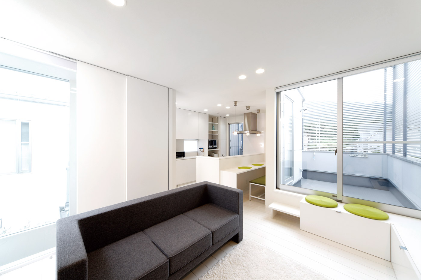 注文住宅・デザイン住宅建築実例_LDK