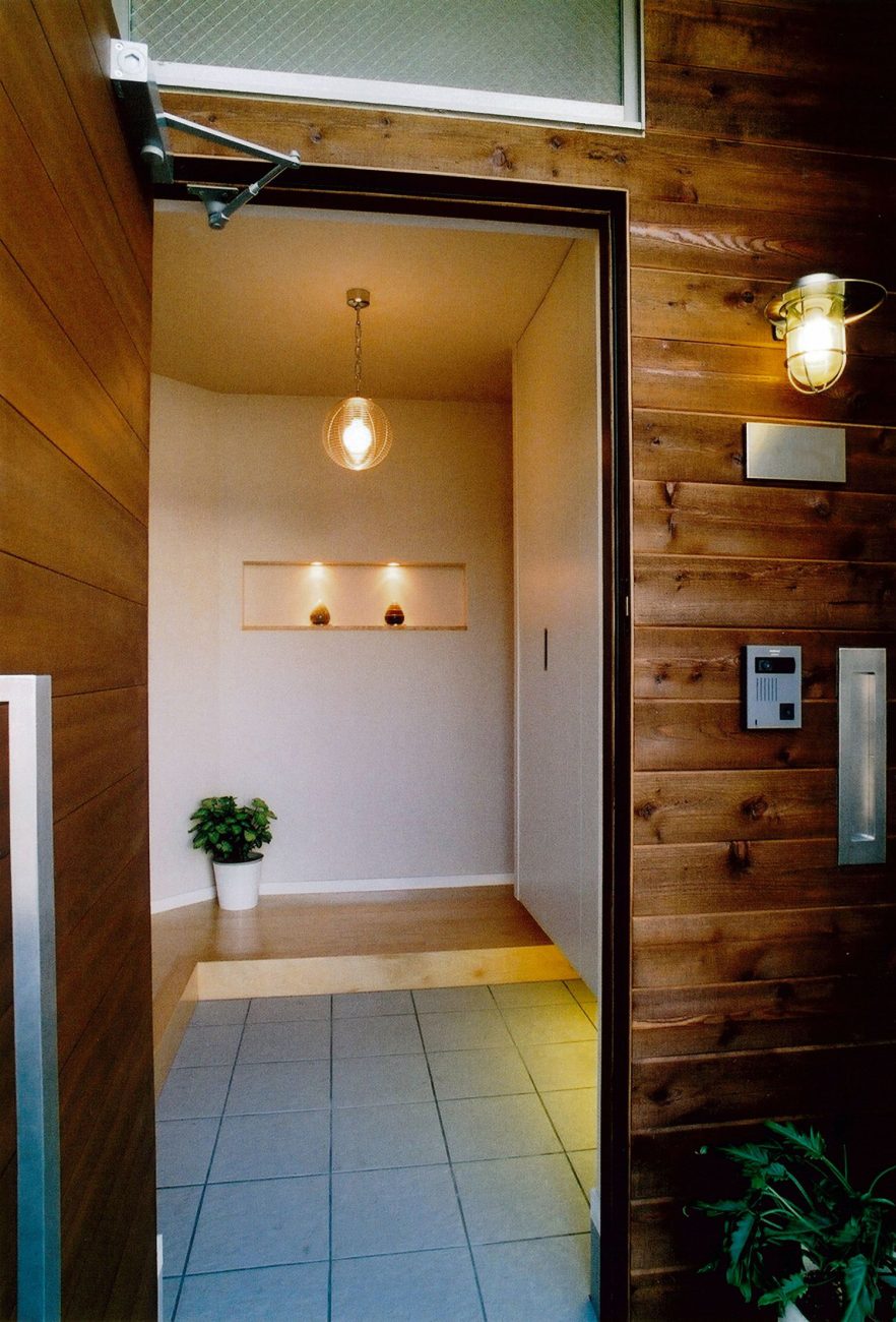 注文住宅・デザイン住宅建築実例_玄関