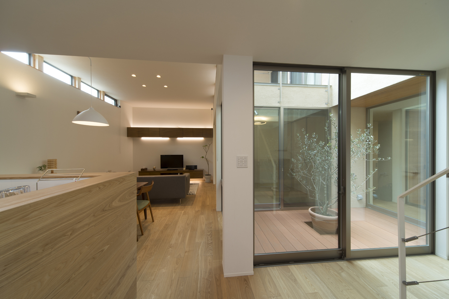 注文住宅・デザイン住宅建築実例_LDK