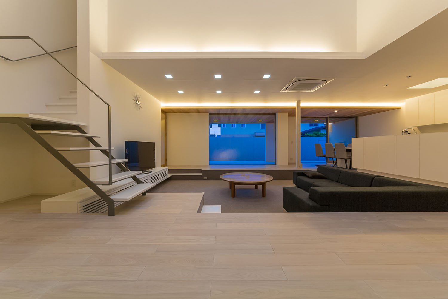 注文住宅・デザイン住宅建築実例_LDK