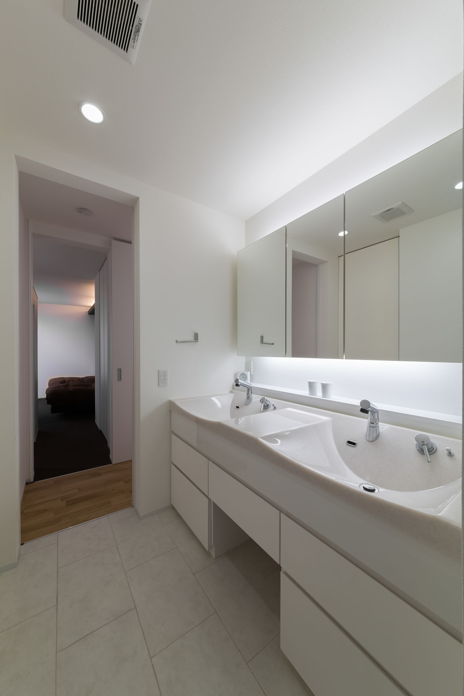 注文住宅・デザイン住宅建築実例_浴室・洗面所