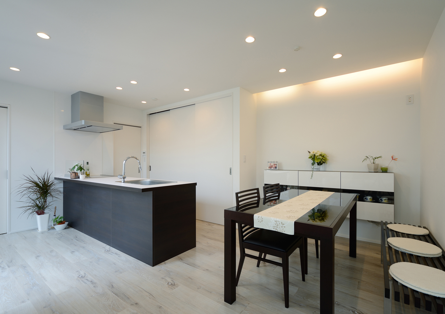 注文住宅・デザイン住宅建築実例_LDK