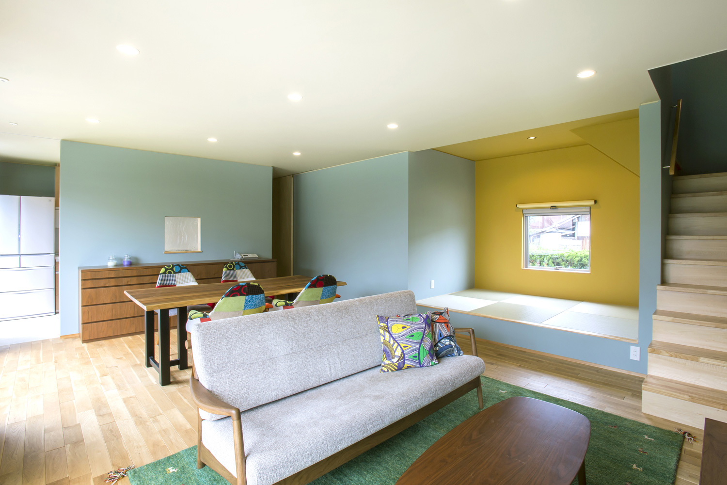 注文住宅・デザイン住宅建築実例_LDK