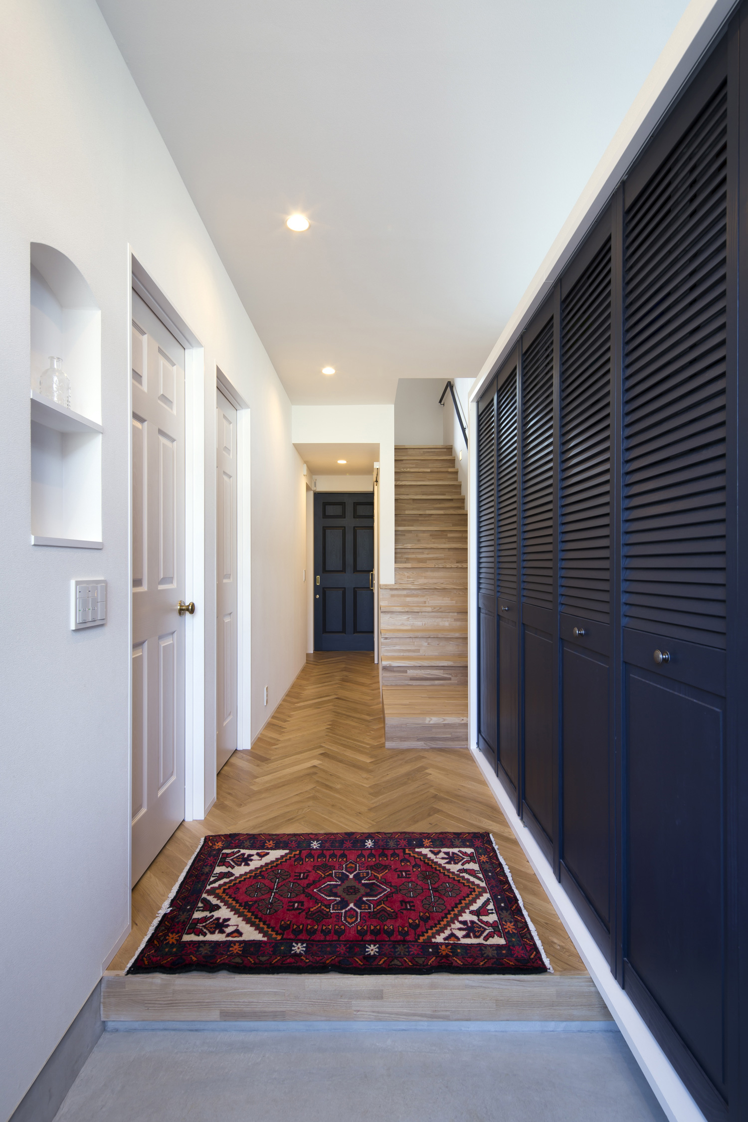 注文住宅・デザイン住宅建築実例_玄関