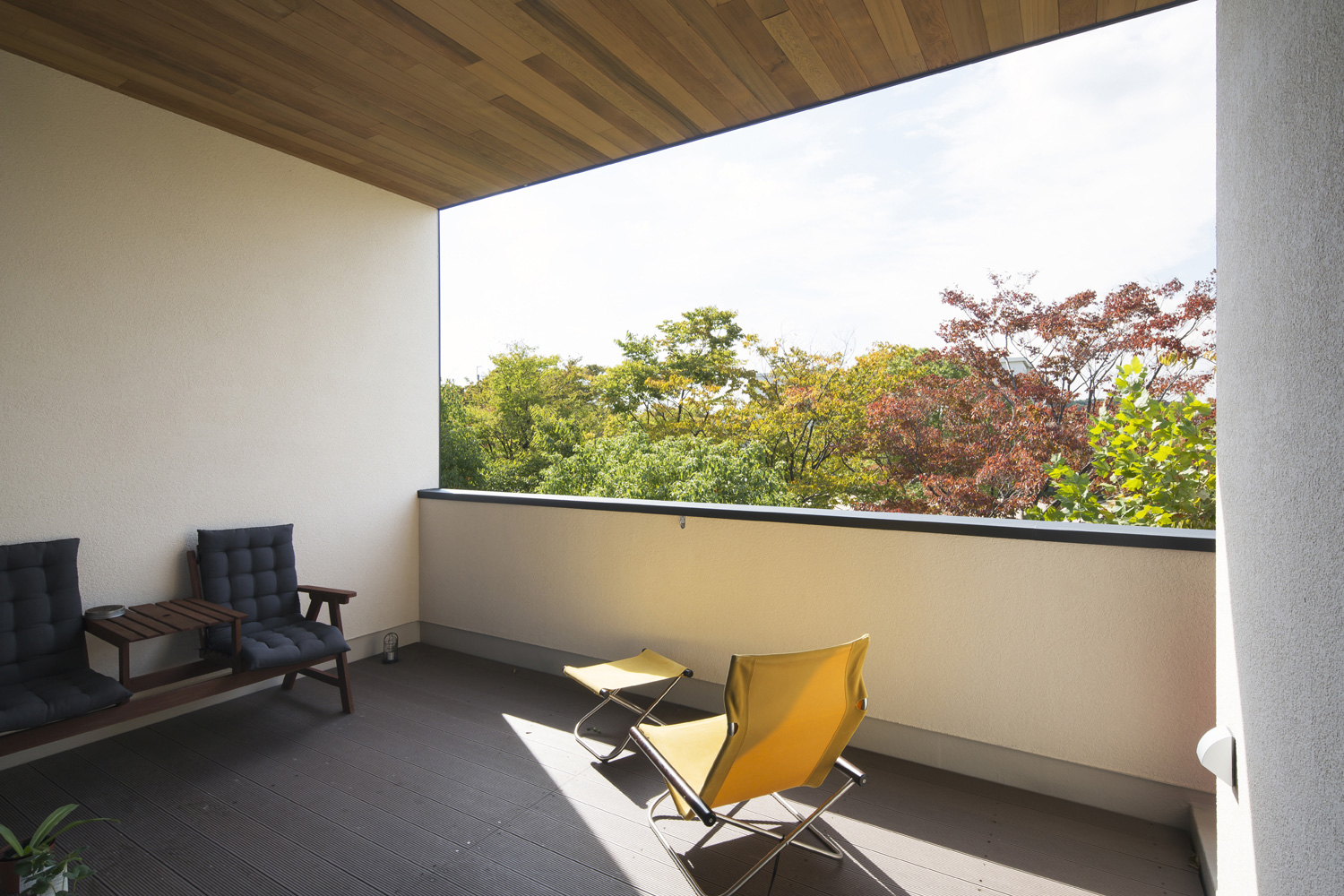 注文住宅・デザイン住宅建築実例_テラス・バルコニー