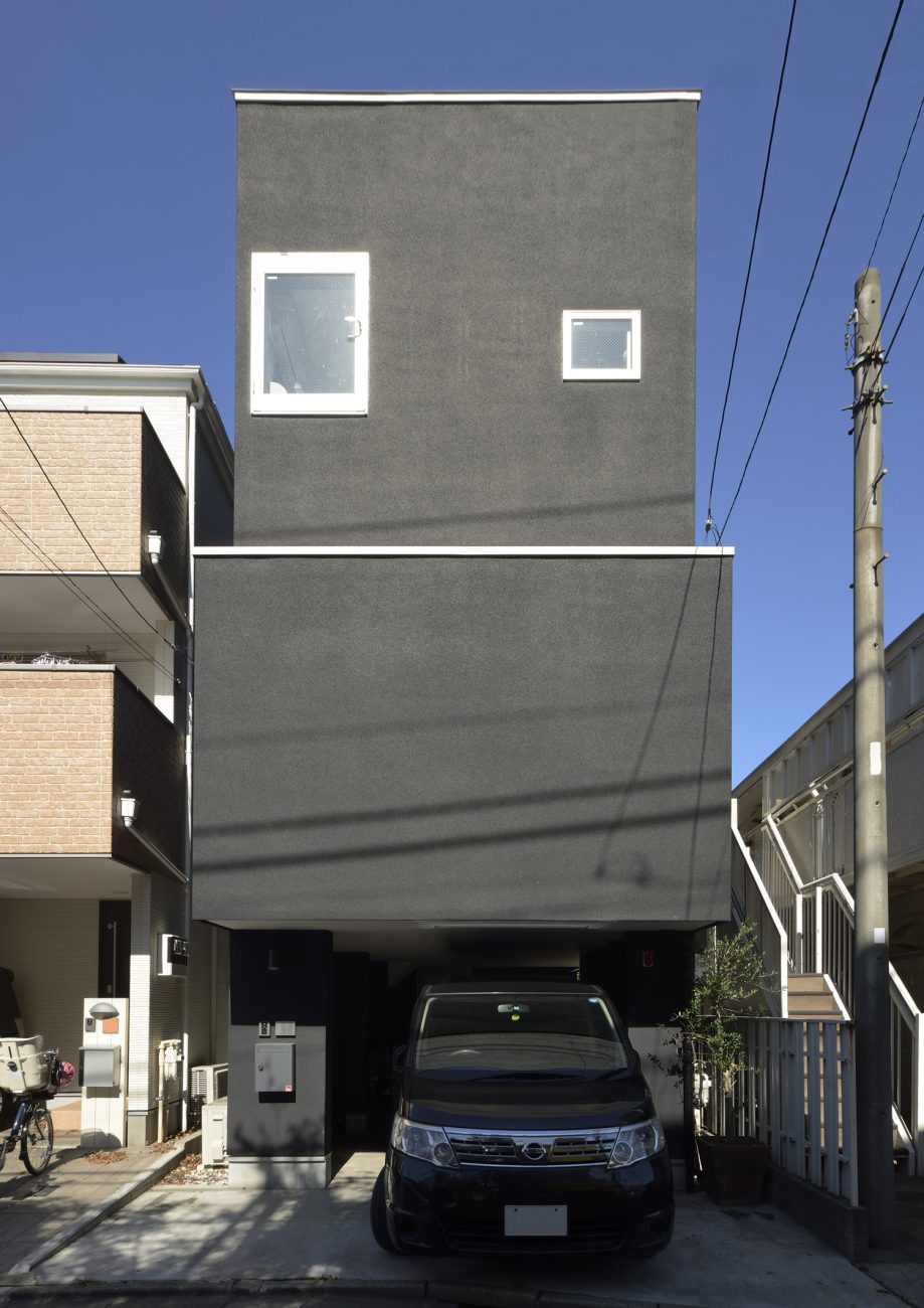 デザイン住宅建築実例_外観・注文住宅『CASE387 スイッチハウス』の建築実例・施⼯例の写真・建物外観全体