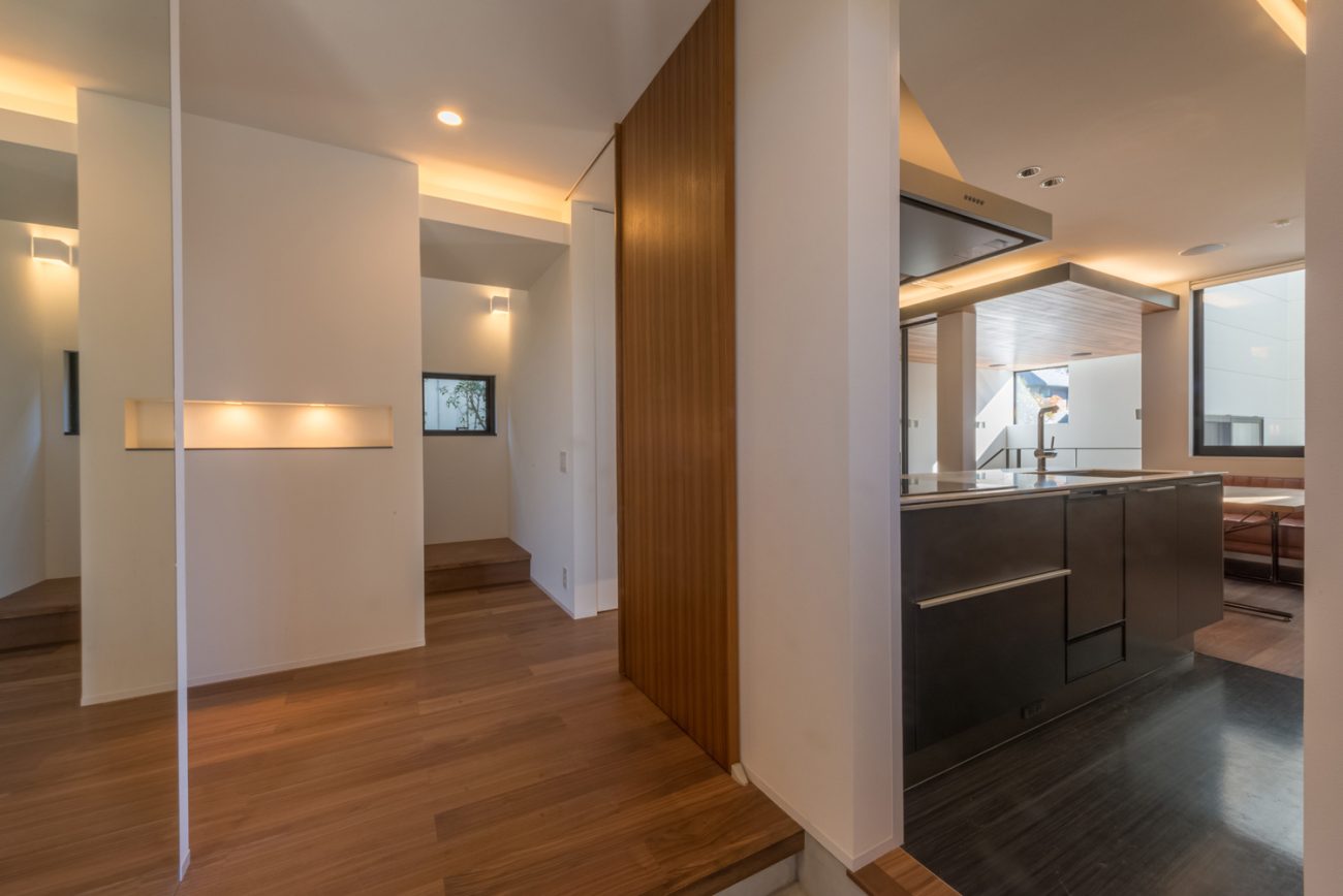 注文住宅・デザイン住宅建築実例_玄関