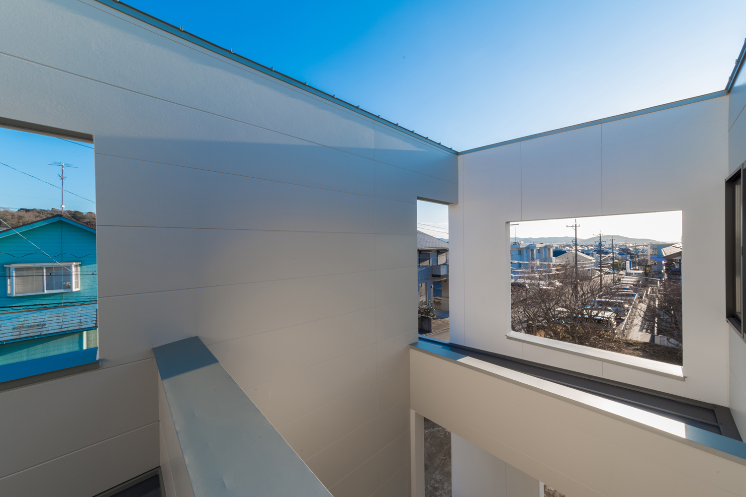 注文住宅・デザイン住宅建築実例_テラス・バルコニー