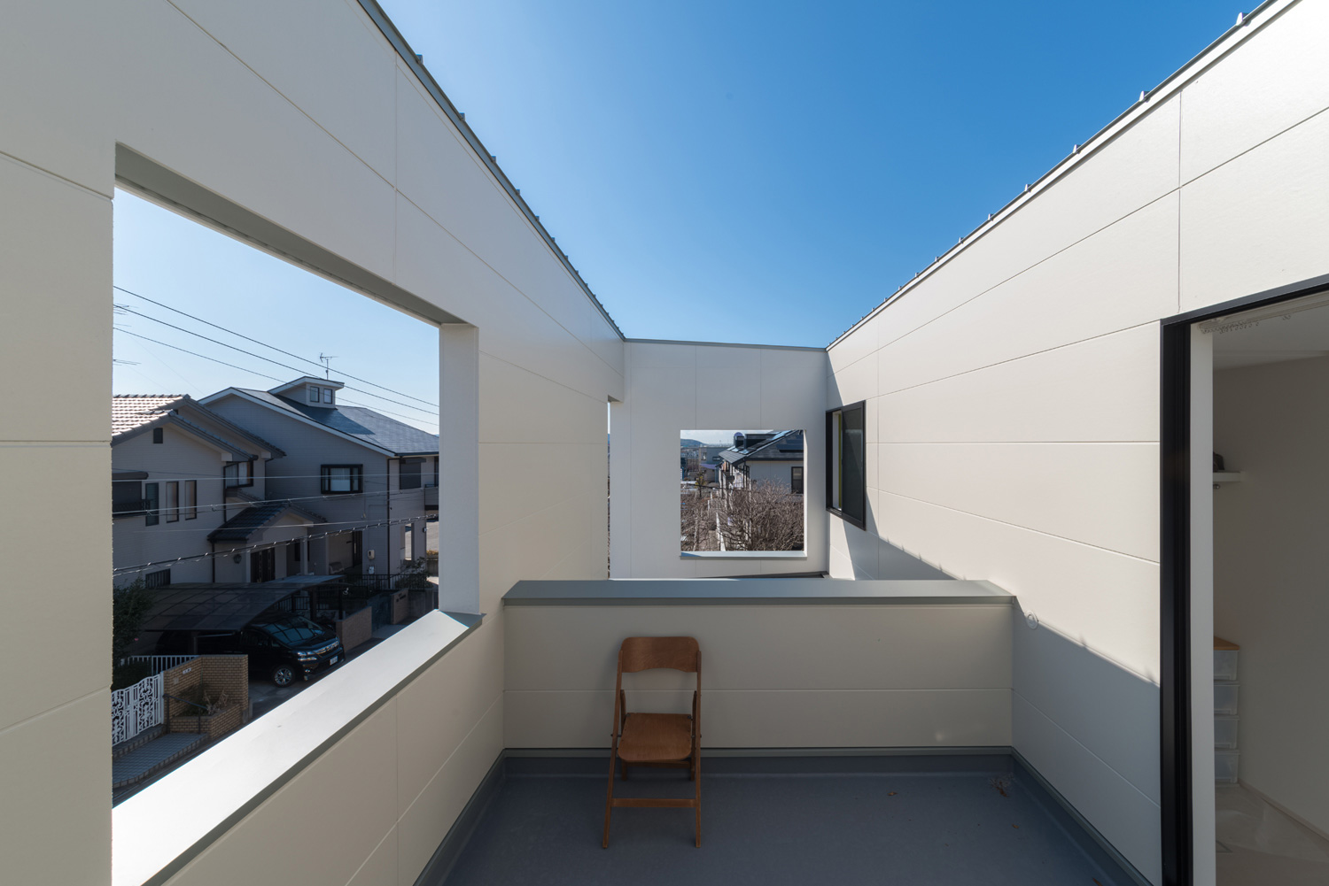 注文住宅・デザイン住宅建築実例_テラス・バルコニー