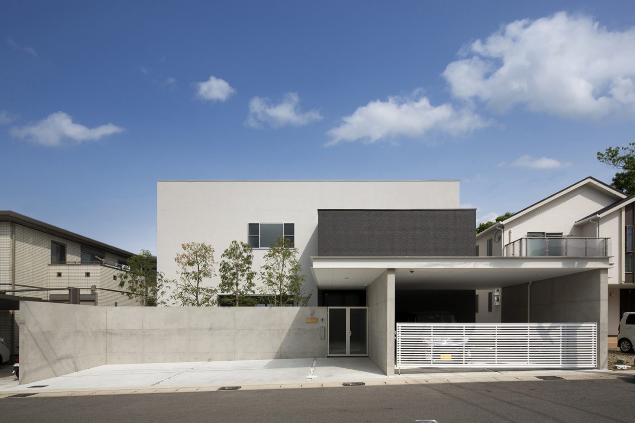 デザイン住宅建築実例_外観・注文住宅『CASE396 スゴイイエ』の建築実例・施⼯例の写真・建物外観全体