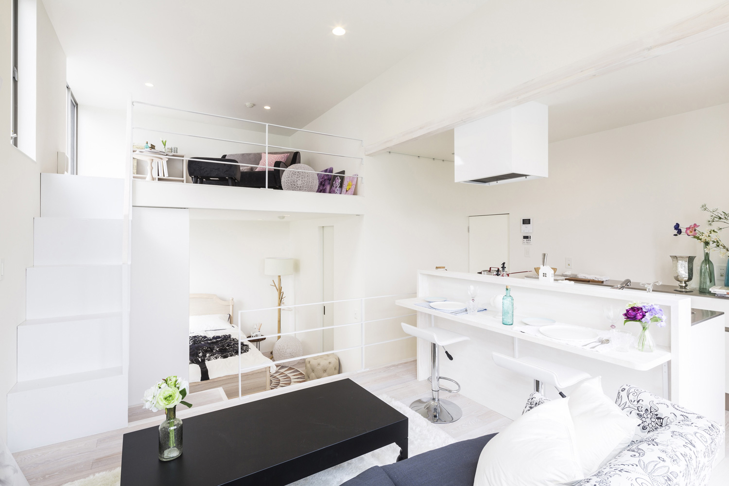 注文住宅・デザイン住宅建築実例_LDK