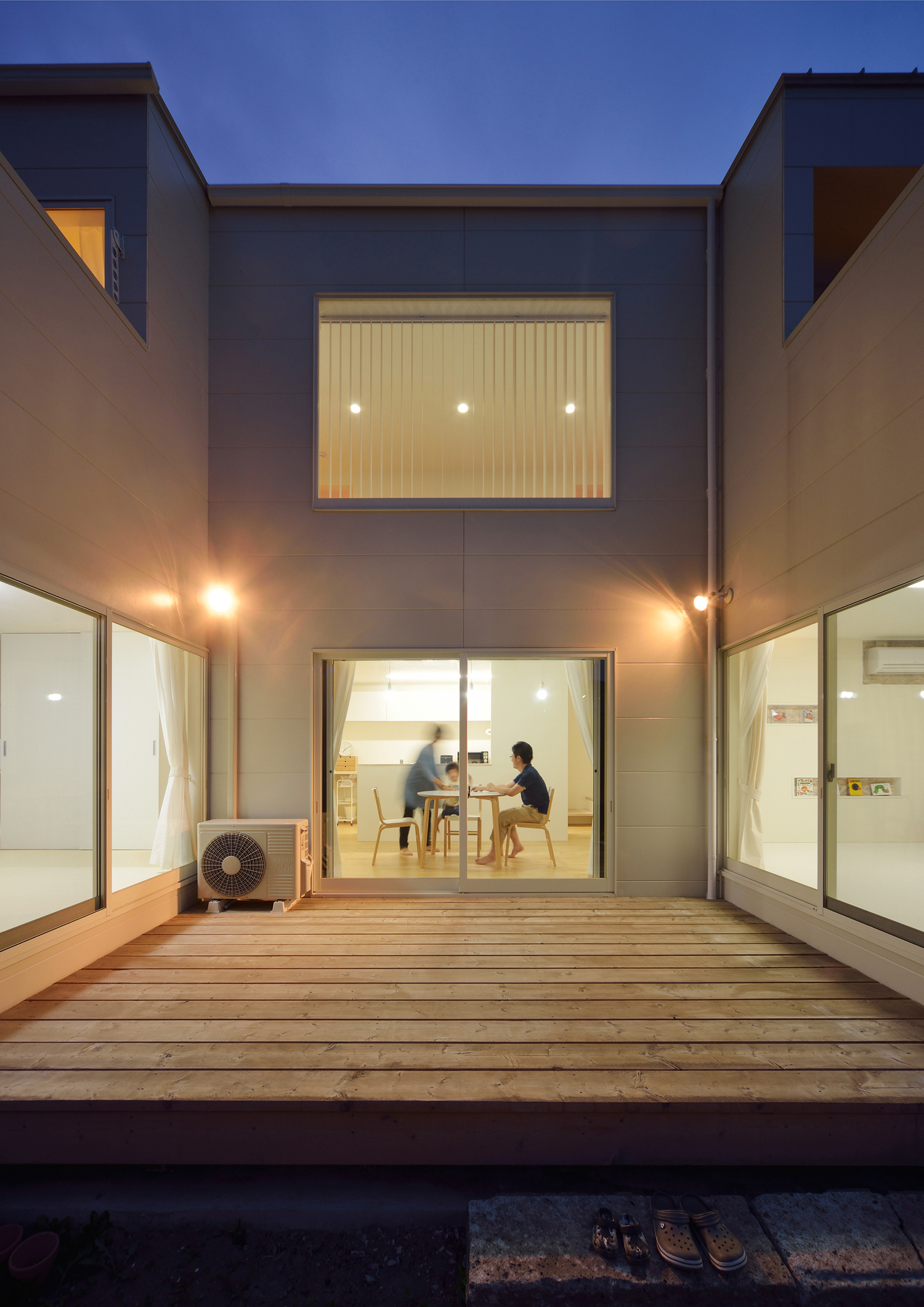 注文住宅・デザイン住宅建築実例_中庭