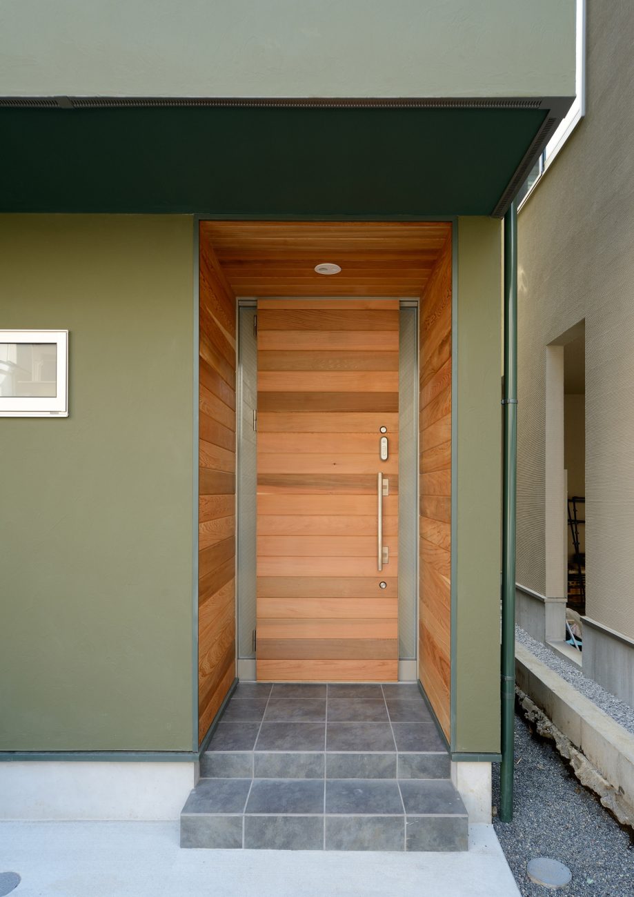 注文住宅・デザイン住宅建築実例_玄関