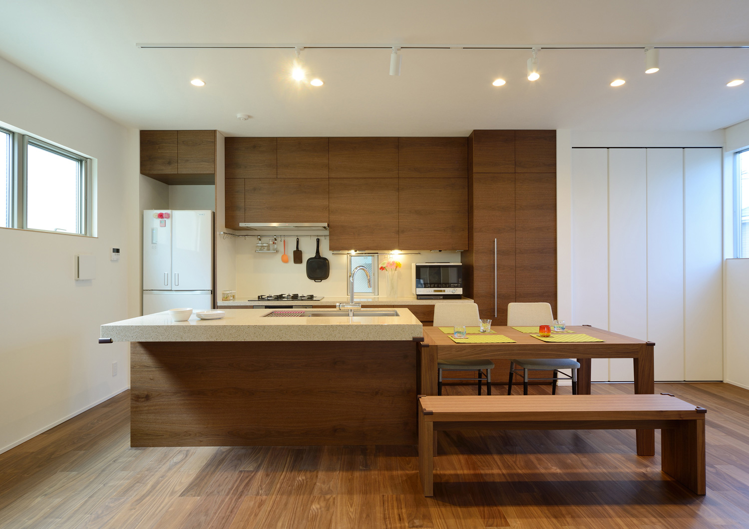 注文住宅・デザイン住宅建築実例_LDK