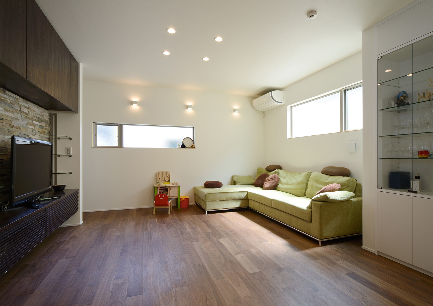 注文住宅・デザイン住宅建築実例_LDK