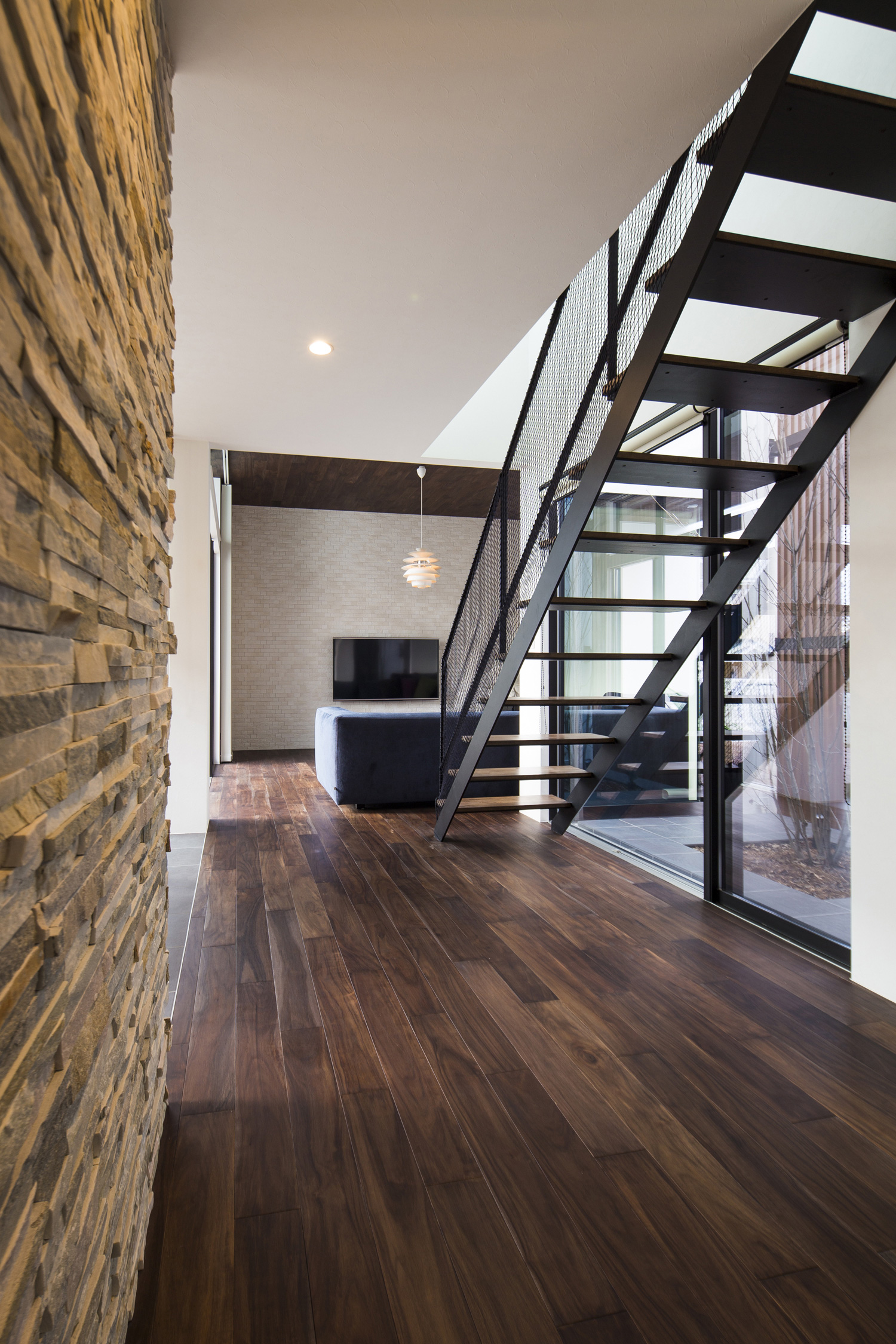 注文住宅・デザイン住宅建築実例_階段