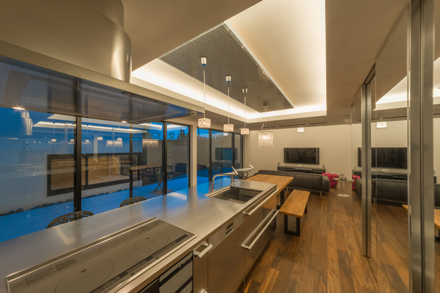 注文住宅・デザイン住宅建築実例_キッチン