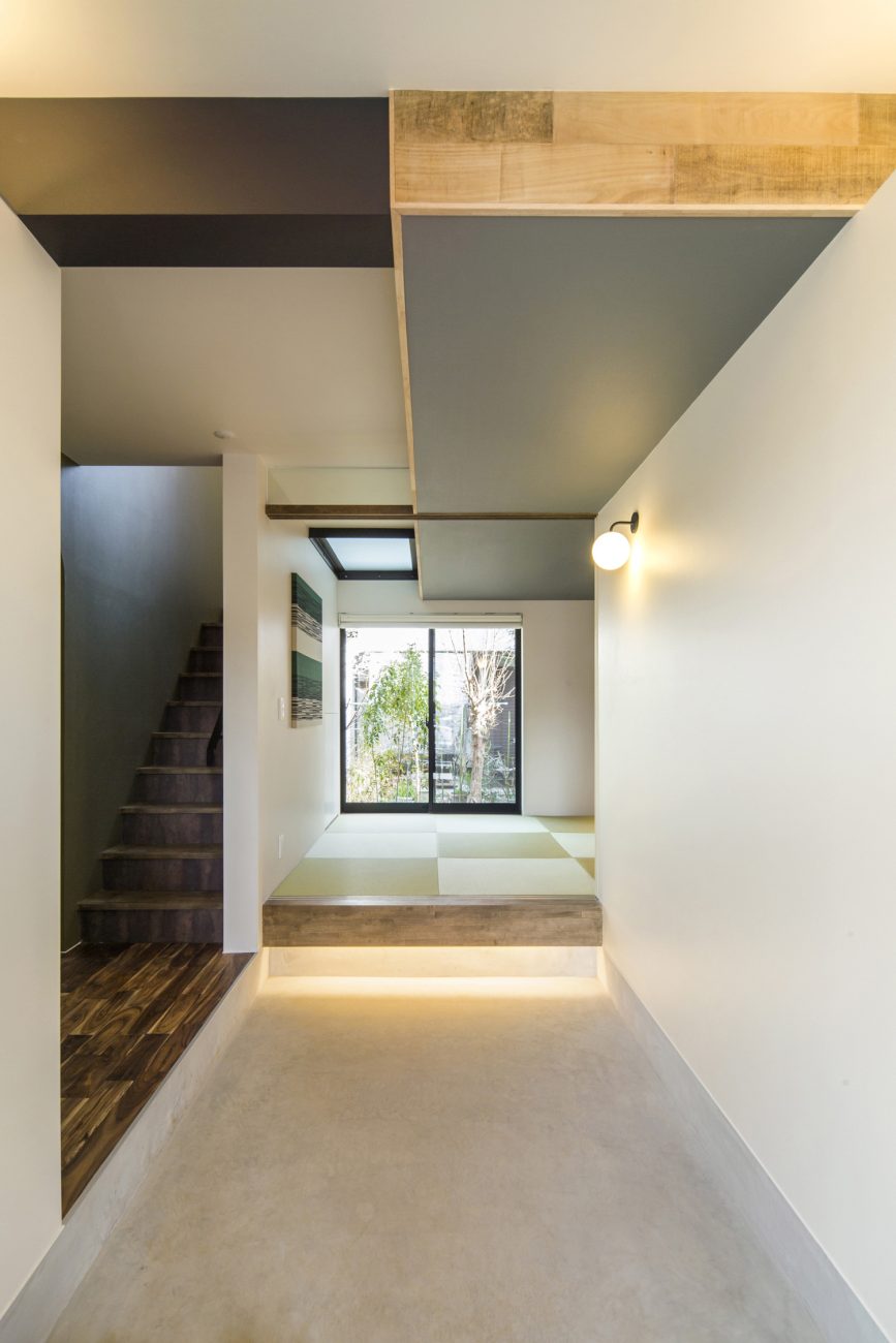 注文住宅・デザイン住宅建築実例_玄関