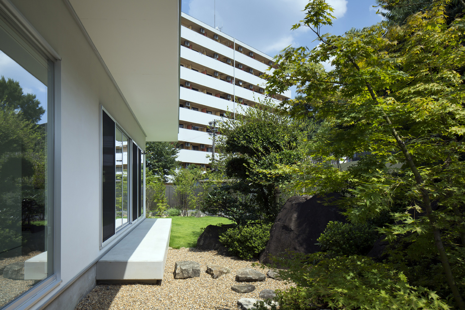 注文住宅・デザイン住宅建築実例_中庭