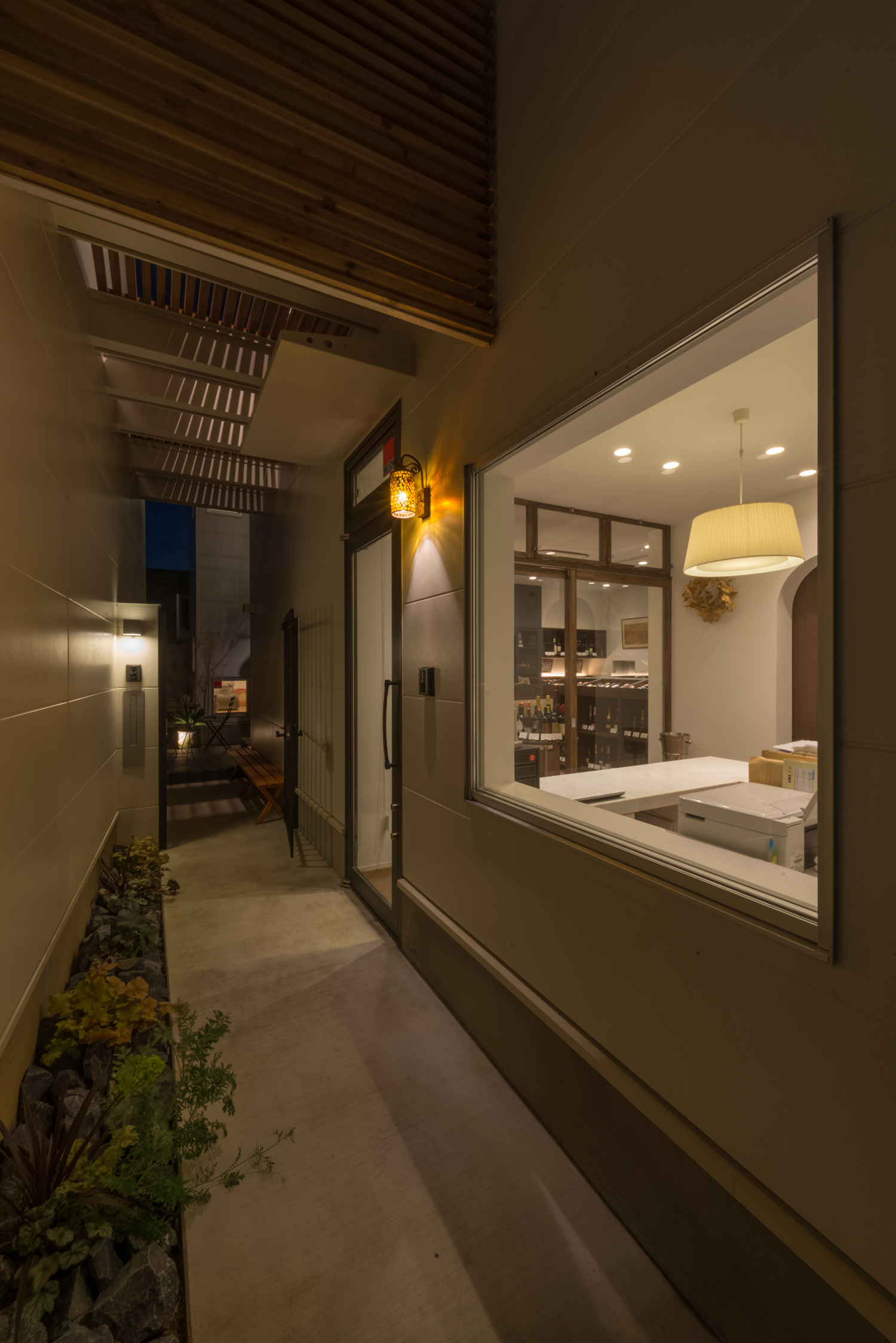 注文住宅・デザイン住宅建築実例_中庭