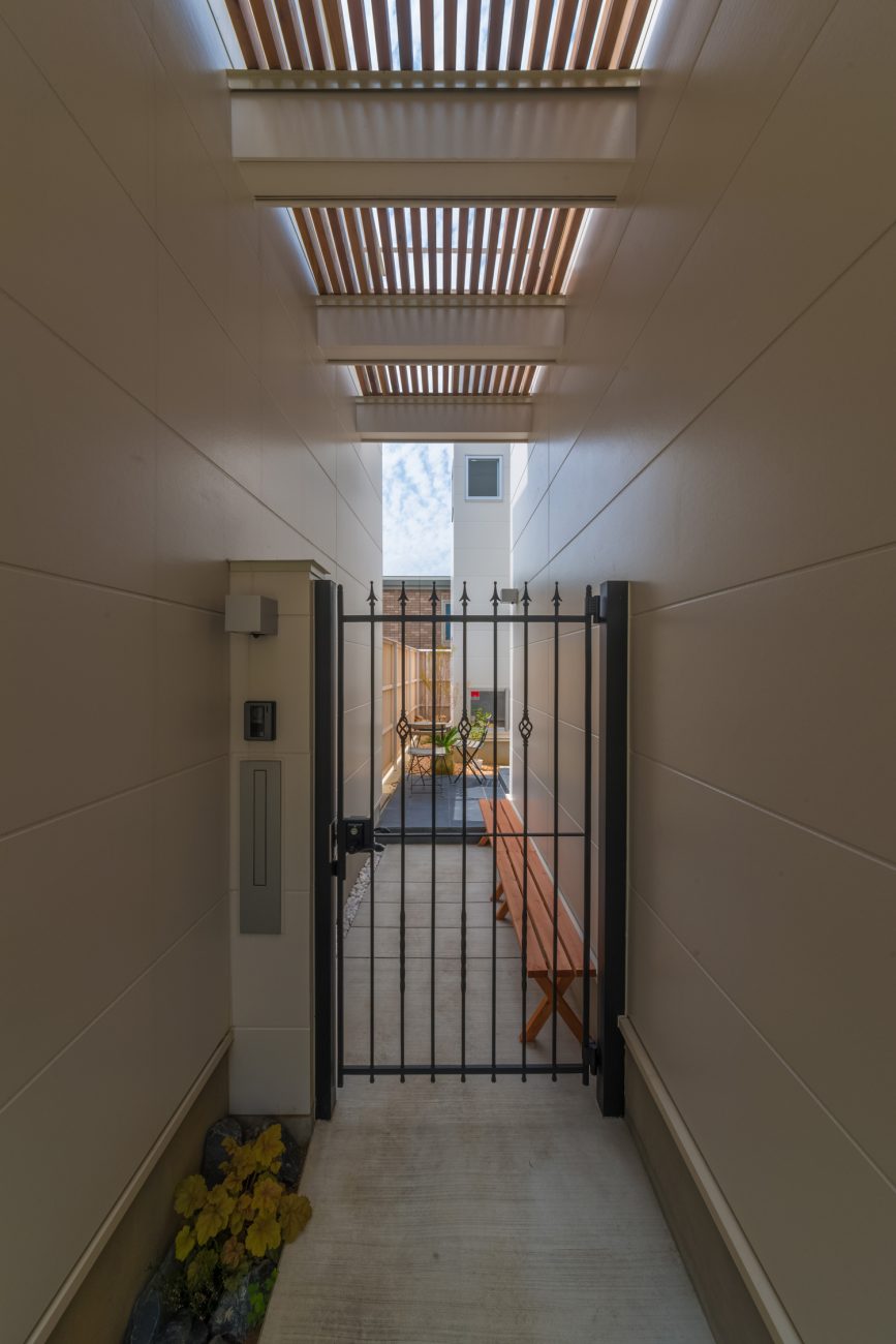注文住宅・デザイン住宅建築実例_中庭