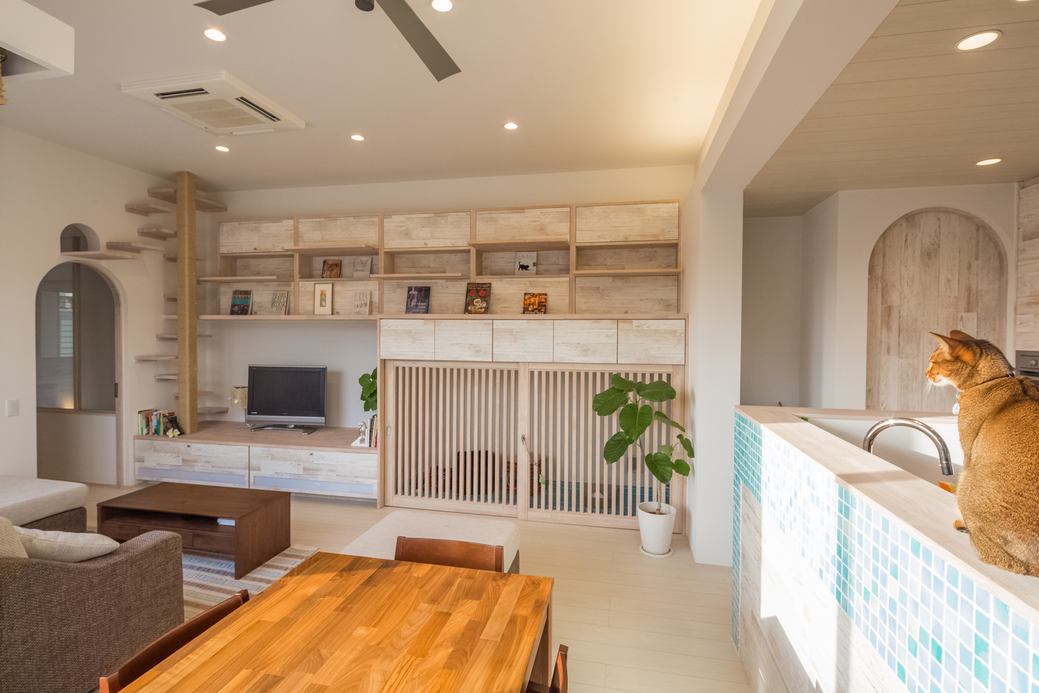 注文住宅・デザイン住宅建築実例_LDK