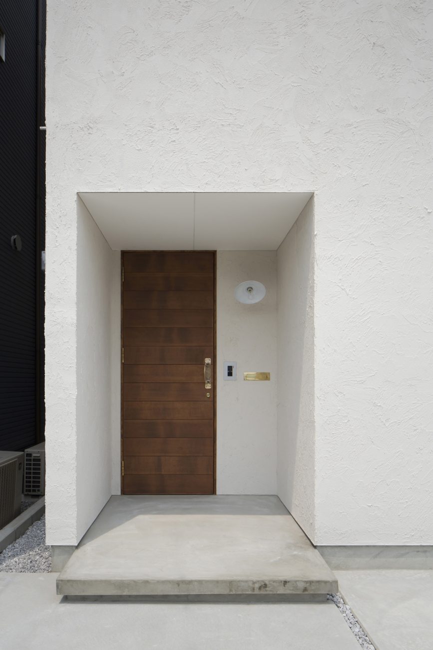 注文住宅・デザイン住宅建築実例_玄関