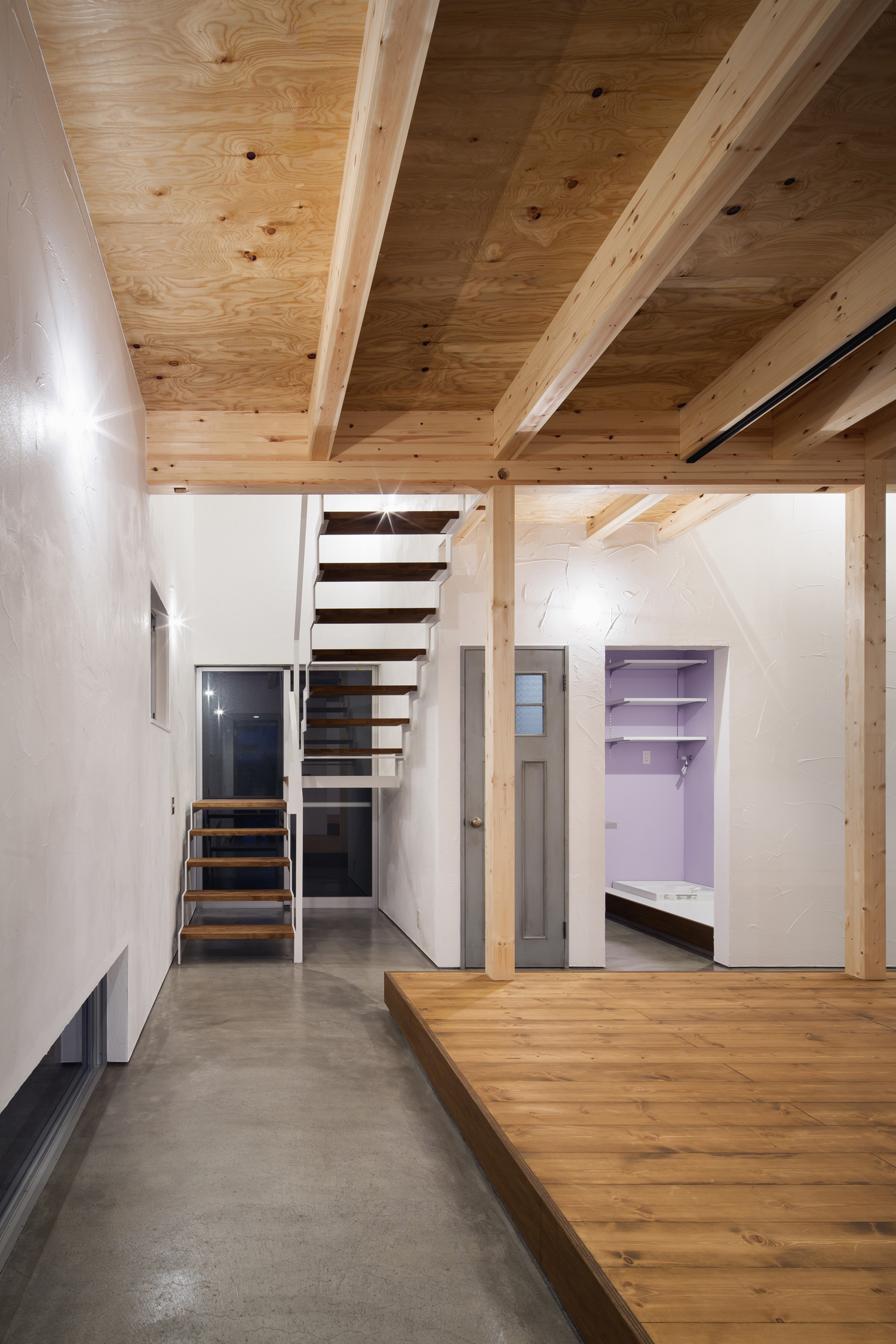 注文住宅・デザイン住宅建築実例_階段