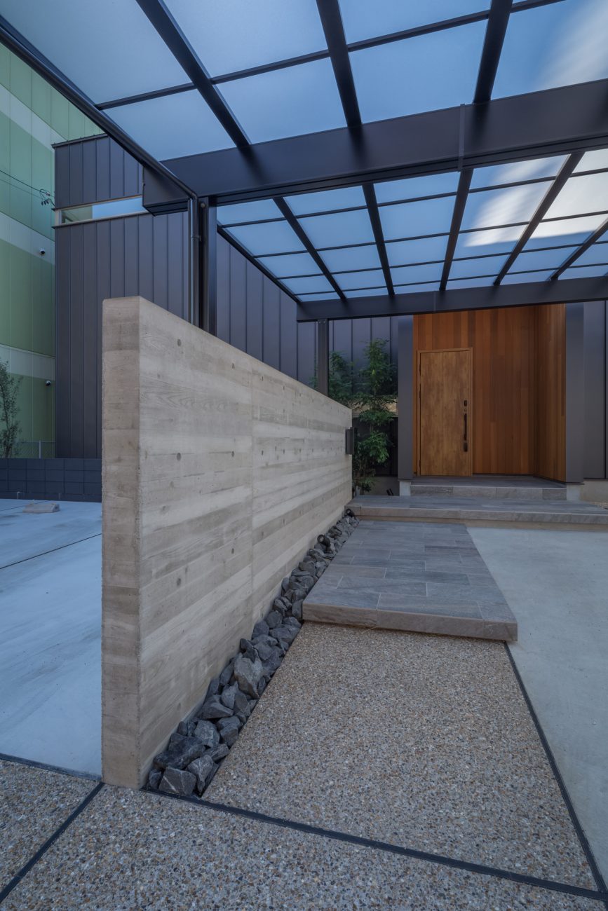 注文住宅・デザイン住宅建築実例_玄関 注文住宅・デザイン住宅建築実例_『CASE432 INVITE HOUSE』_玄関